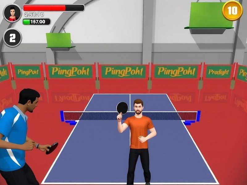 Punjab Ping Pong Prodigy Gameplay Screenshot